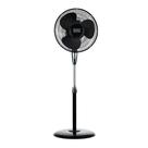 Ventilador de suporte BLACK+DECKER 40cm com controle remoto preto
