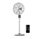 Ventilador de suporte HOLMES 16 Chrome Digital de 3 velocidades com controle remoto