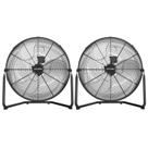 Ventilador de tambor industrial CCGIRU 20", 3 velocidades, Heavy Duty, 2 unidades