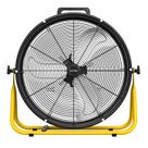 Ventilador de tambor industrial CCGIRU 24 8500 CFM 3 velocidades Metal Black