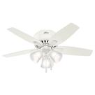 Ventilador de techo Hunter Newsome 51077 107 cm con luces LED blanco Ventilador de techo Hunter Newsome 51077 107 cm con luces LED blanco