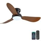 Ventilador de Techo Kviflon 46" Empotrado con Luz LED y Control Remoto