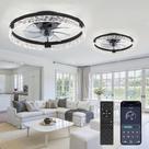 Ventilador de Techo LEDIARY con Luz de 20" Dimmable y Control Remoto, 6 Velocidades Ventilador de Techo LEDIARY con Luz de 20" Dimmable y Control Remoto, 6 Velocidades