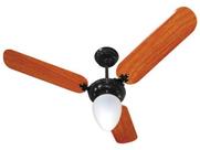 Ventilador De Teto 220V Super Delta Light GP 3P Mogno/Preto