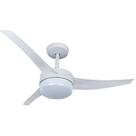 Ventilador De Teto 3 Pas 130w Branco Lunik Venti Delta