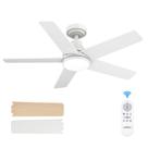 Ventilador de teto Addon 42" White Light Remote Dimmable