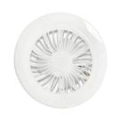 Ventilador De Teto Ajustável Com 3 Velocidades E Base E27 Com Lâmpada LED Infinitamente Regulável