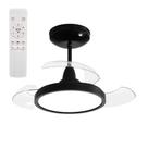 Ventilador De Teto Aliseu Retrátil Mid Preto Bivolt