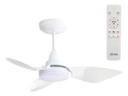 Ventilador De Teto Aliseu Smart Eco Led Com Motor Inverter Estrutura Branco Diâmetro 80 Cm Quantidade De Pás Luminária Integrada Com 3 Tonalidades