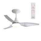 Ventilador de Teto Aliseu Taurus Branco Bivolt, Com Motor Inverter, Led Integrado, Diâmetro de 81cm