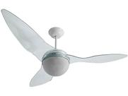Ventilador de teto aliseu terral, cristal, com controle de parede