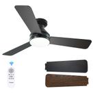 Ventilador de Teto Amico 42" Perfil Baixo com Luz e Controle Remoto