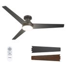Ventilador de Teto Amico 52" Perfil Baixo com Luz e Controle Remoto Dimerizável