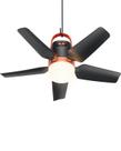 Ventilador de Teto AURATHEA 20" Portátil com Luz e Bateria