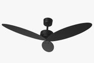 Ventilador de Teto Borgonha Preto Fosco 130W 127V Tron Ventilador de Teto Borgonha Preto Fosco 130W 127V Tron