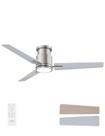 Ventilador de teto CJOY 132cm Flush Mount DC Motor LED Light