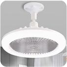 Ventilador de Teto com Lâmpada LED e Controle Remoto 2 em 1 Bivolt, Ideal para Salas e Quartos