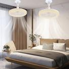 Ventilador de teto com luz e controle E27