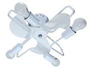 Ventilador de Teto Compacto em alumínio com motor WEG Potente Bivolt
