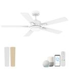 Ventilador de teto Cumilo 52" Smart WiFi Dimmable Light de 6 velocidades