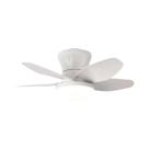 Ventilador De Teto De 25 Polegadas Com Luzes E Controle Remoto, Motor DC Silencioso Reversível,