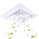 Ventilador de teto de banheiro Grille WiseWater 30x30cm para Broan-Nutone