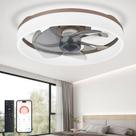 Ventilador de teto DINGLILIGHTING DLLT 16" LED sem lâmina