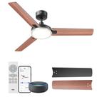 Ventilador de teto Dreo Smart com luzes 132 cm preto 12 velocidades