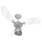 Ventilador De Teto Economiq Super Delta Cristal Light BRANCO 3 Pás Cristal Aberto 130W 127V C3V 37-3180 Ventidelta Ventilador De Teto Economiq Super Delta Cristal Light BRANCO 3 Pás Cristal Aberto 130W 127V C3V 37-3180 Ventidelta