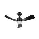 Ventilador de Teto Elgin Silence Air, Motor 30W, 3 Pás, 6 Velocidades, Controle, Iluminação Led 18W