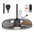 Ventilador de Teto Externo Orison 24" Resistente às Intempéries com Controle Remoto e App