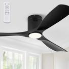 Ventilador de teto Fabbulous 132cm com luzes, controle remoto de 3 cores de LED Ventilador de teto Fabbulous 132cm com luzes, controle remoto de 3 cores de LED