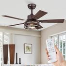 Ventilador de teto Fabbulous 42" DC Motor 6 Velocidades Oil Bronze