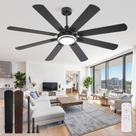 Ventilador de Teto Fanbulous 165 cm com Luz e Controle Remoto 6 Velocidades