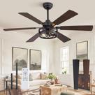 Ventilador de Teto Fanbulous 50" com Luz, Controle Remoto, Motor DC Reversível Ventilador de Teto Fanbulous 50" com Luz, Controle Remoto, Motor DC Reversível