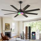 Ventilador de Teto Fanbulous 60" com Luz RGB Controle Remoto e APP