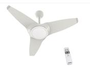 Ventilador De Teto Flow Led Branco Inverter Bivolt Ventisol Luz Branca Fria