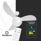 Ventilador de Teto Gale Inverter Bivolt Para 2 Lâmpadas com Controle