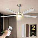 Ventilador de Teto Hisummer 132cm com Luz e Controle Remoto - Modelo Moderno