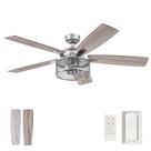 Ventilador de teto Honeywell Carnegie Industrial 132cm com luz Ventilador de teto Honeywell Carnegie Industrial 132cm com luz
