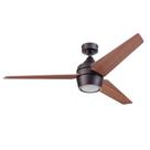 Ventilador de Teto Honeywell Eamon - 132cm, com Luz e Controle Remoto