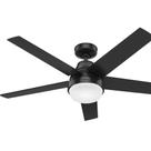 Ventilador de Teto Hunter 51314 Aerodyne 132 cm Preto Fosco