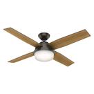 Ventilador de Teto Hunter Dempsey 132cm LED Controle Remoto Preto