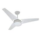 Ventilador de teto ideal led branco 127v ventidelta