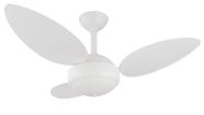 Ventilador de Teto Infinity Commerce Colonial Branco 3 Pás MDF Bco 110V+Controle 1057