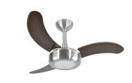 Ventilador de Teto Infinity Lux LED 6000K Prata Es 3 Pás MDF Tb 220V+Controle 2008