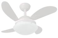 Ventilador de Teto Infinity Plus Mini Branco 4 Pás MDF Br 110V+Controle 1019
