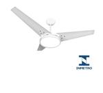 Ventilador de Teto Itacaré Branco Branco com LED Branco Frio 127V Ventilador de Teto Itacaré Branco Branco com LED Branco Frio 127V