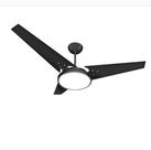 Ventilador de Teto Itacaré Preto com LED Branco Frio 127V Ventex Ventilador de Teto Itacaré Preto com LED Branco Frio 127V Ventex