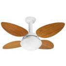Ventilador de Teto Jet Pétalo Venti-delta Branco 4Pás Freijó 110 V